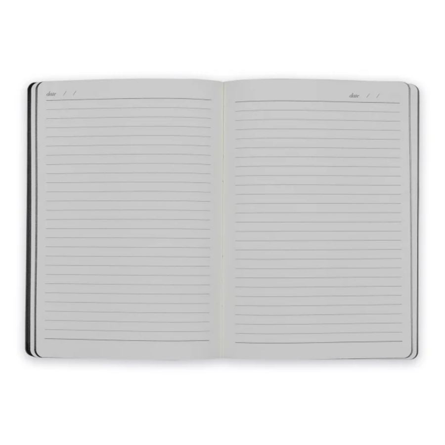 Episode Colourblock Uno Carbon Black A5 Perfect Bound Defter