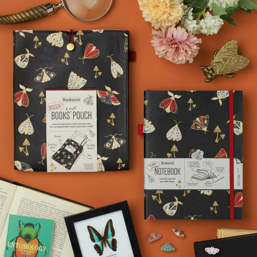 IF Bookaroo A5 Notebook Journal Çizgili Defter -Moths