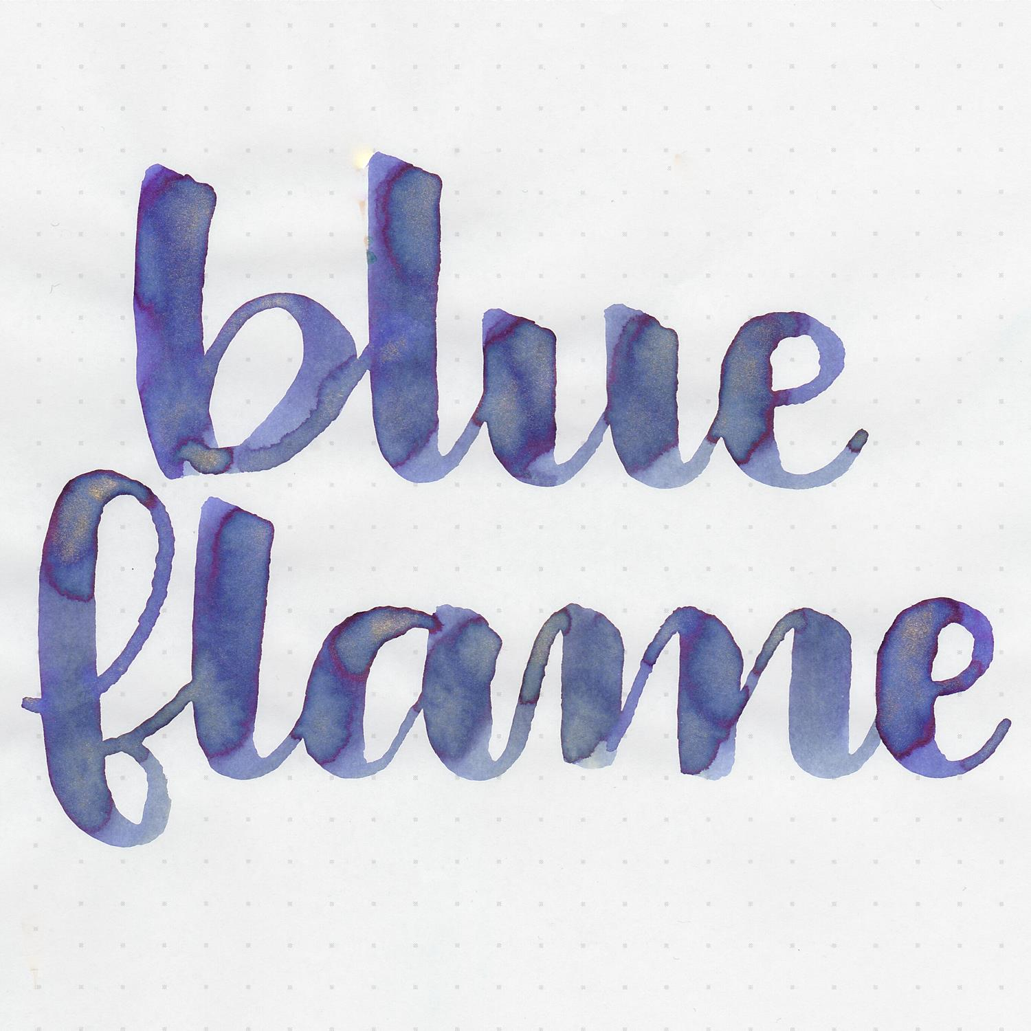 Diamine Ink Shimmering Mürekkep Blue Flame