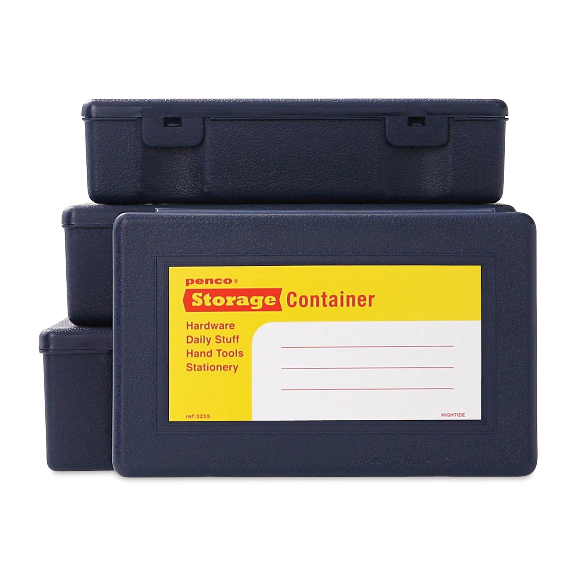 Penco Storage Container Plastik 4 in 1 Kalemlik & Kutu Navy EB013 NV