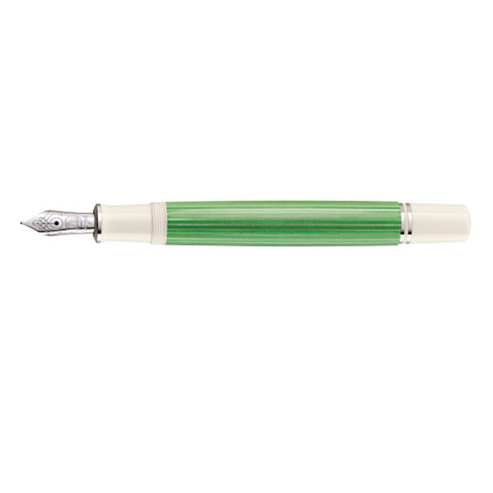 Pelikan Souveran M605 Dolma Kalem Green White EF Uç 