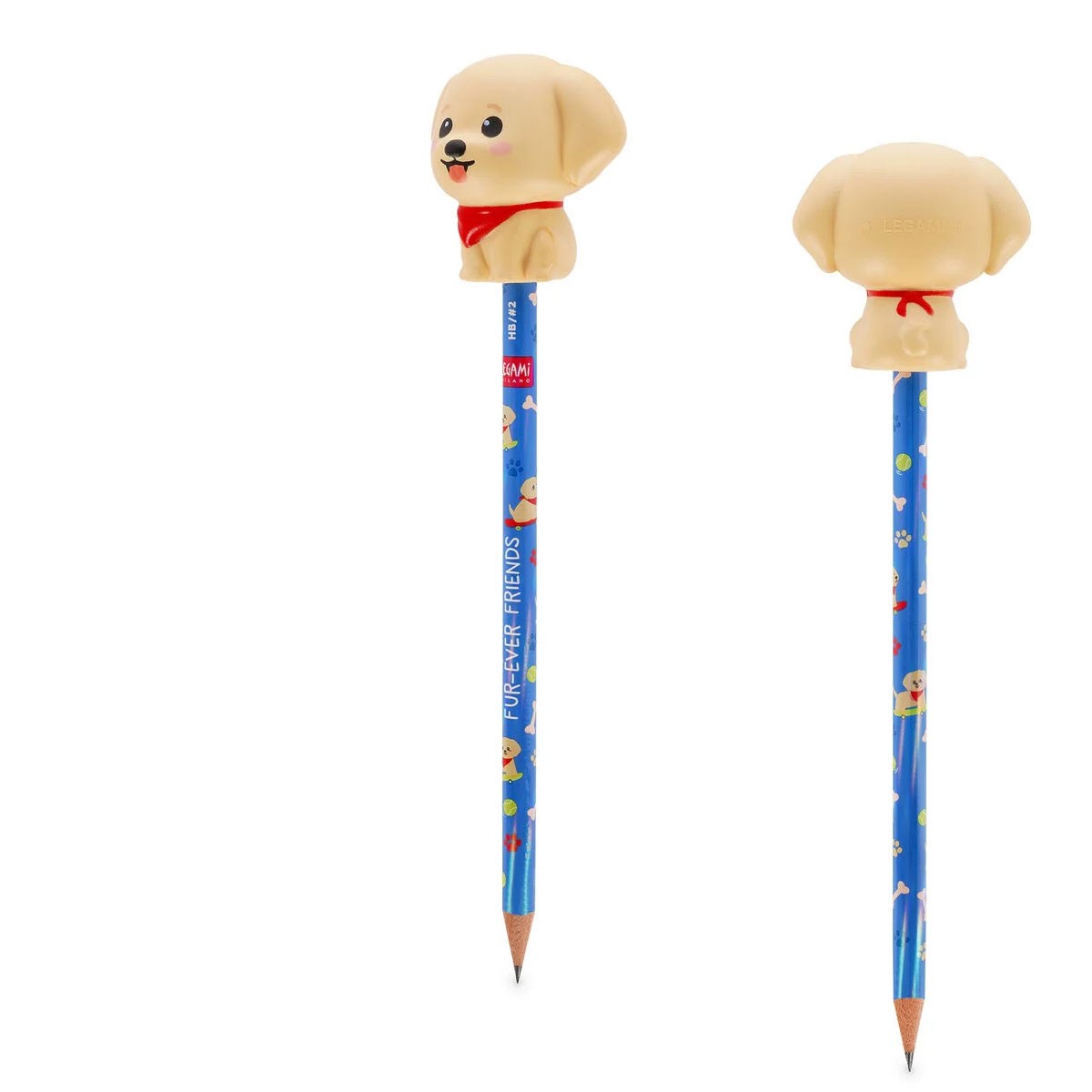 Legami Squeezies - Squishy Figürlü Kurşun Kalem - Golden Retriever PSQ0008 