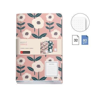 Miquelrius Keep it Simple A5 Noktalı Terzi Dikiş 3'lü Not Defteri Seti
