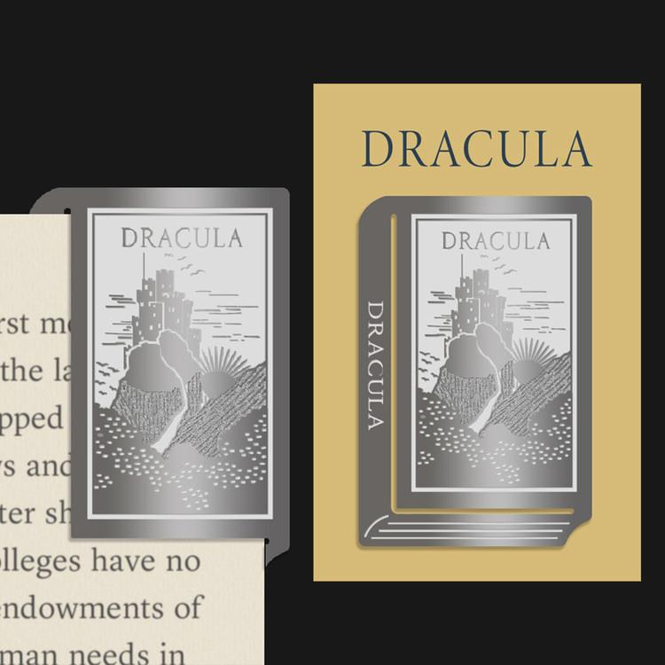 World Classic Series- Dracula Metal Kitap Ayracı