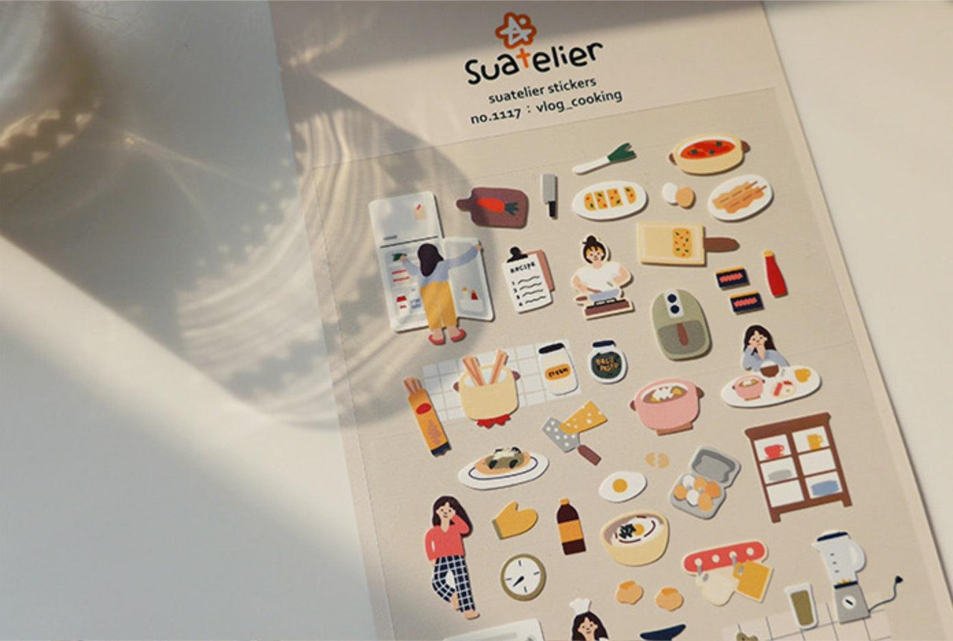Suatelier Deco Sticker Vlog_Cooking