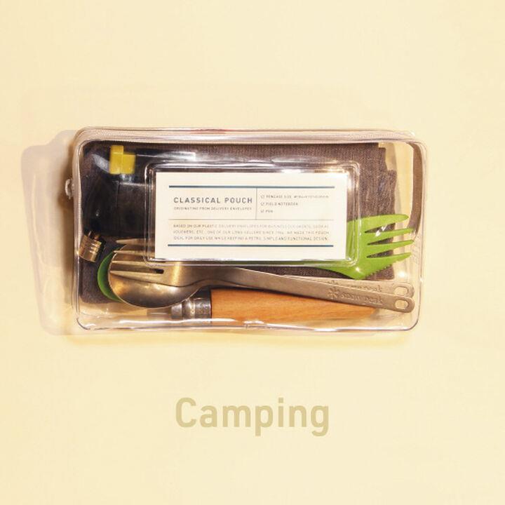 Kokuyo Classic Pouch Kalemlik Transparent 