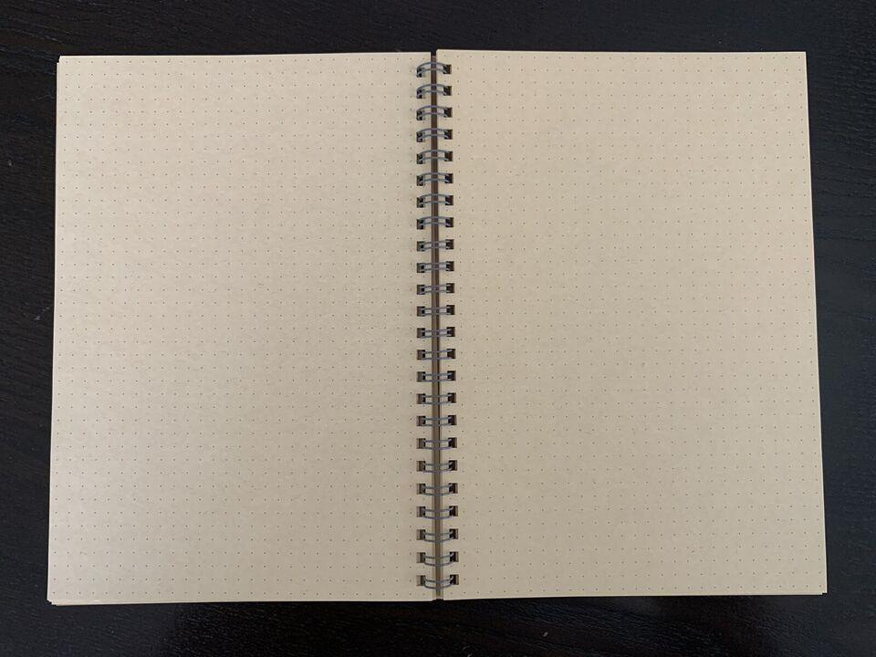Muji Kraft Paper Monthly Planner Tarihsiz Ajanda