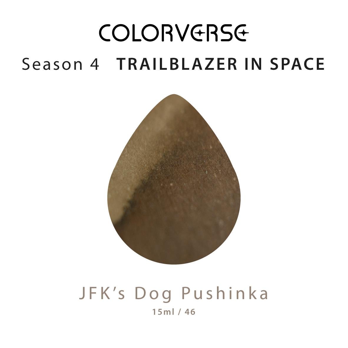 Colorverse The Mini Collection No. 46 JFK's Dog Pushinka Şişe Mürekkep - 5 ml