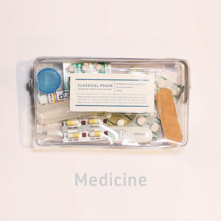 Kokuyo Classic Pouch Kalemlik Transparent 