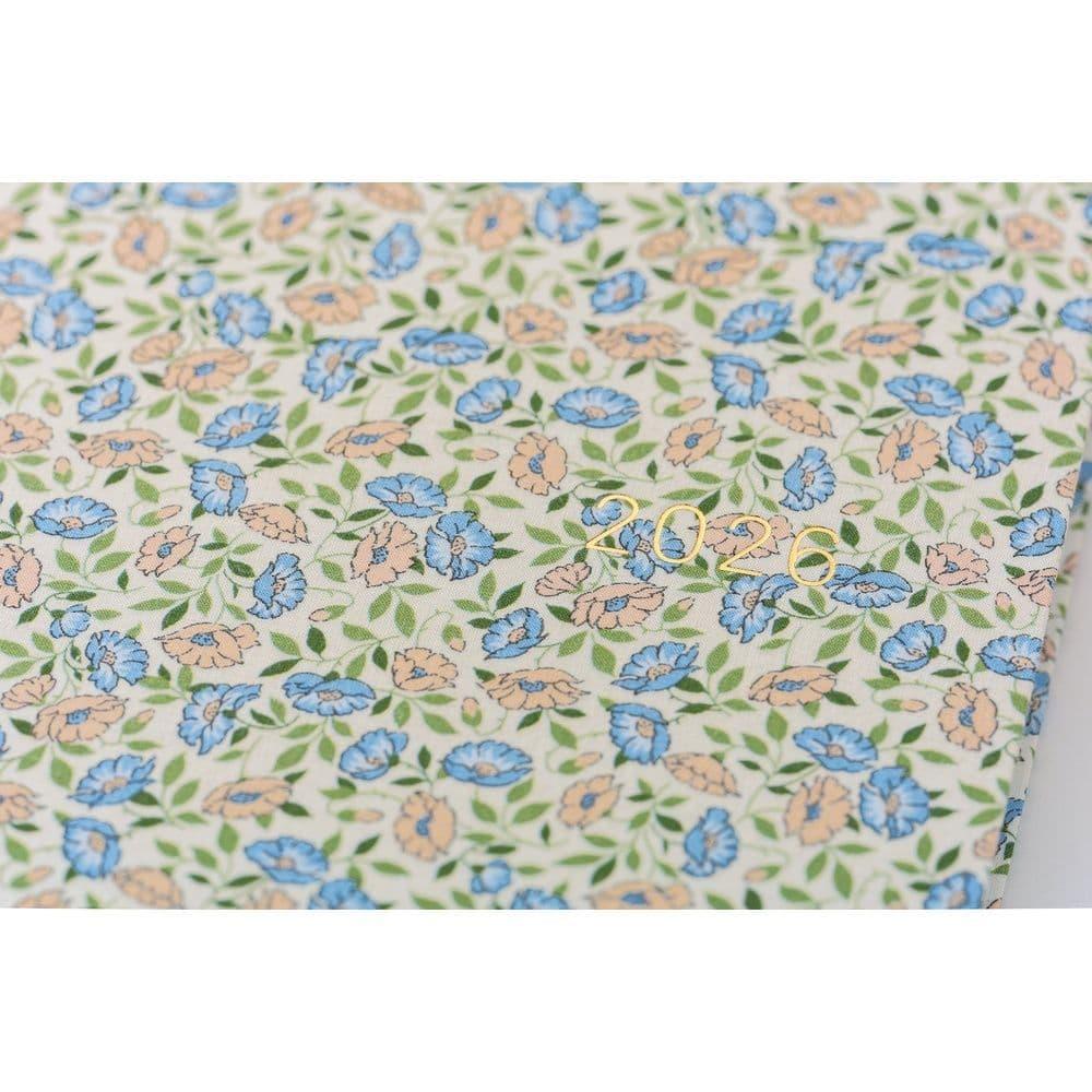 Hobonichi Ajanda Techo HON - A5 English - Liberty Fabrics: Sasha Kiora - 2026 Jan Start