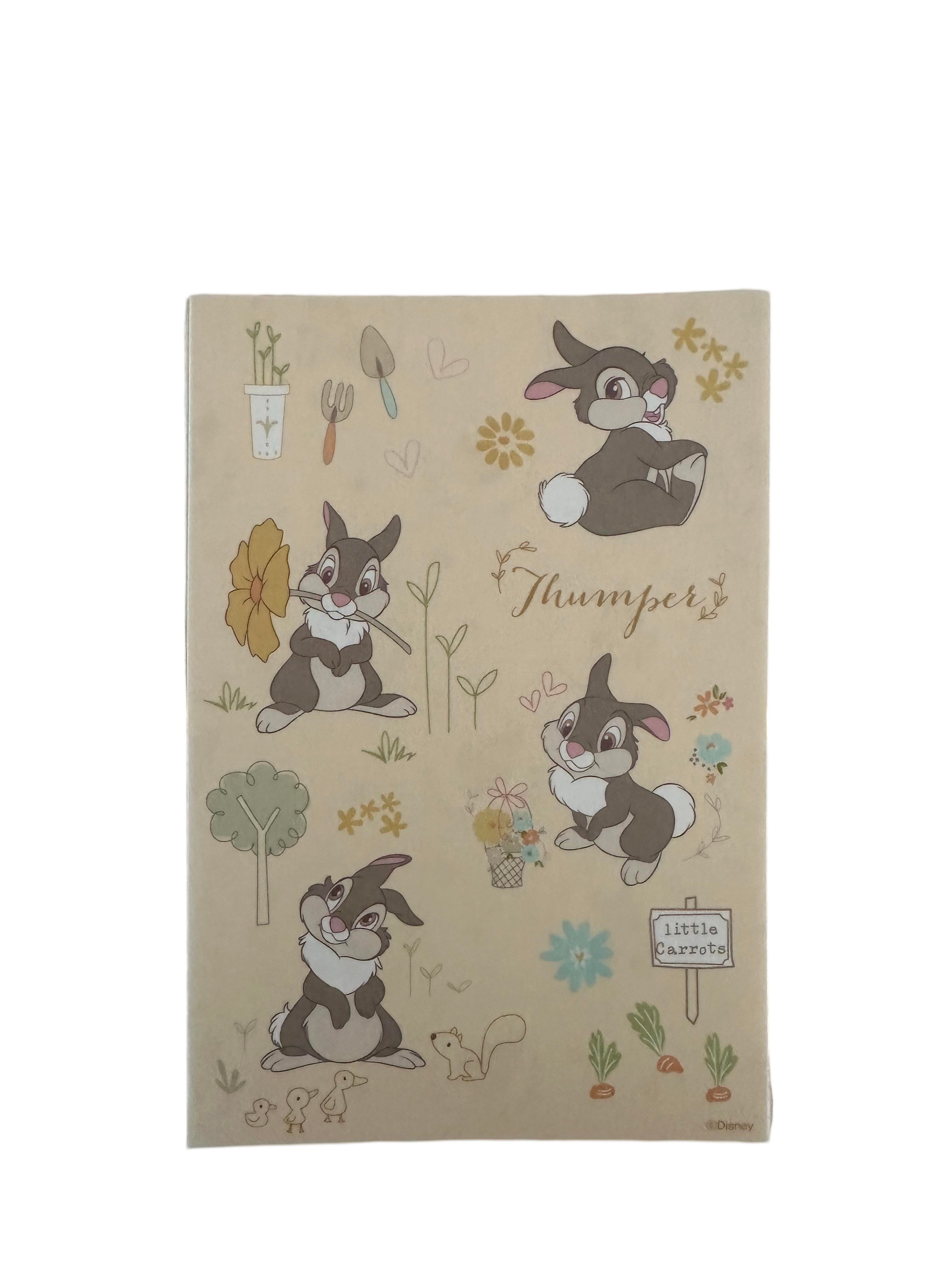 Disney Animals Tavşanlı Scrapbook Kağıtları 10'lu Set