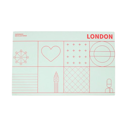 Pansy Daisy Paperways City Deskpad Masaüstü Planlayıcı - London