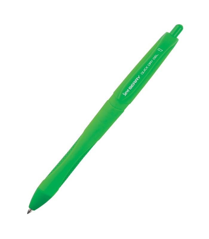 Serve Berry Quick Dry Jel Kalem 0.7mm Yeşil