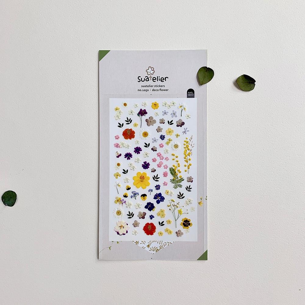 Suatelier Deco Sticker Nail Tırnak Deco Flower