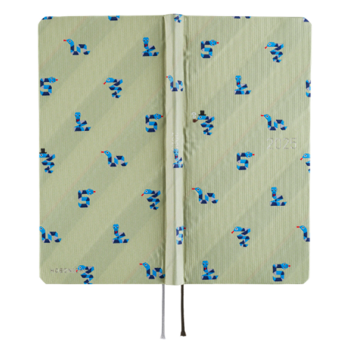 Hobonichi Techo Weeks 2025 Mega Bow & Tie: Snake Toy