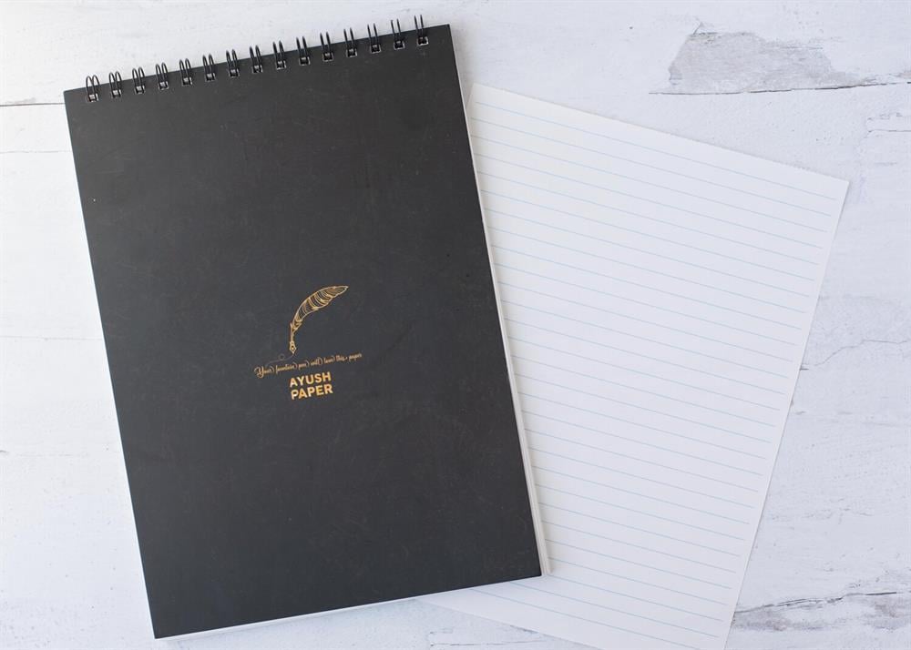 Ayush Paper A4 Çizgili Telli Defter
