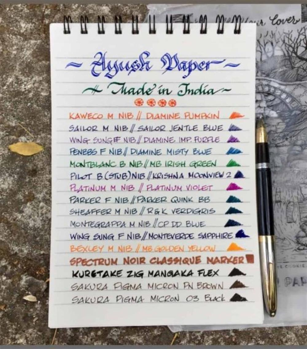 Ayush Paper B5 Çizgili Telli Defter