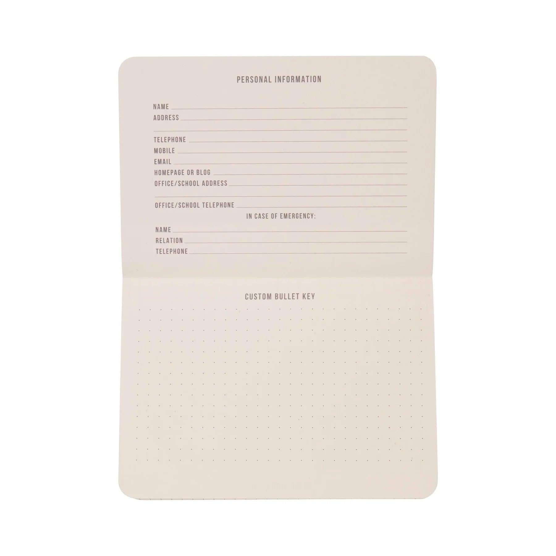 DesignWorks Ink Standart Issue Cep Defter - Rosewood Blush