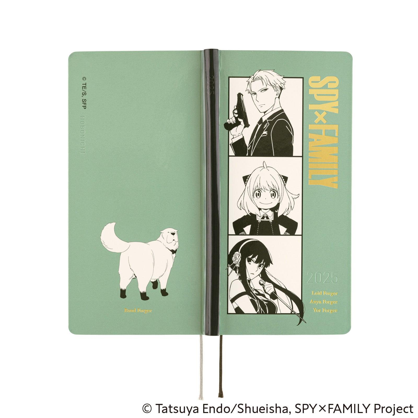 Hobonichi Weeks 2025 Book - SPY x FAMILY: Forger Family (English / Wallet Size)