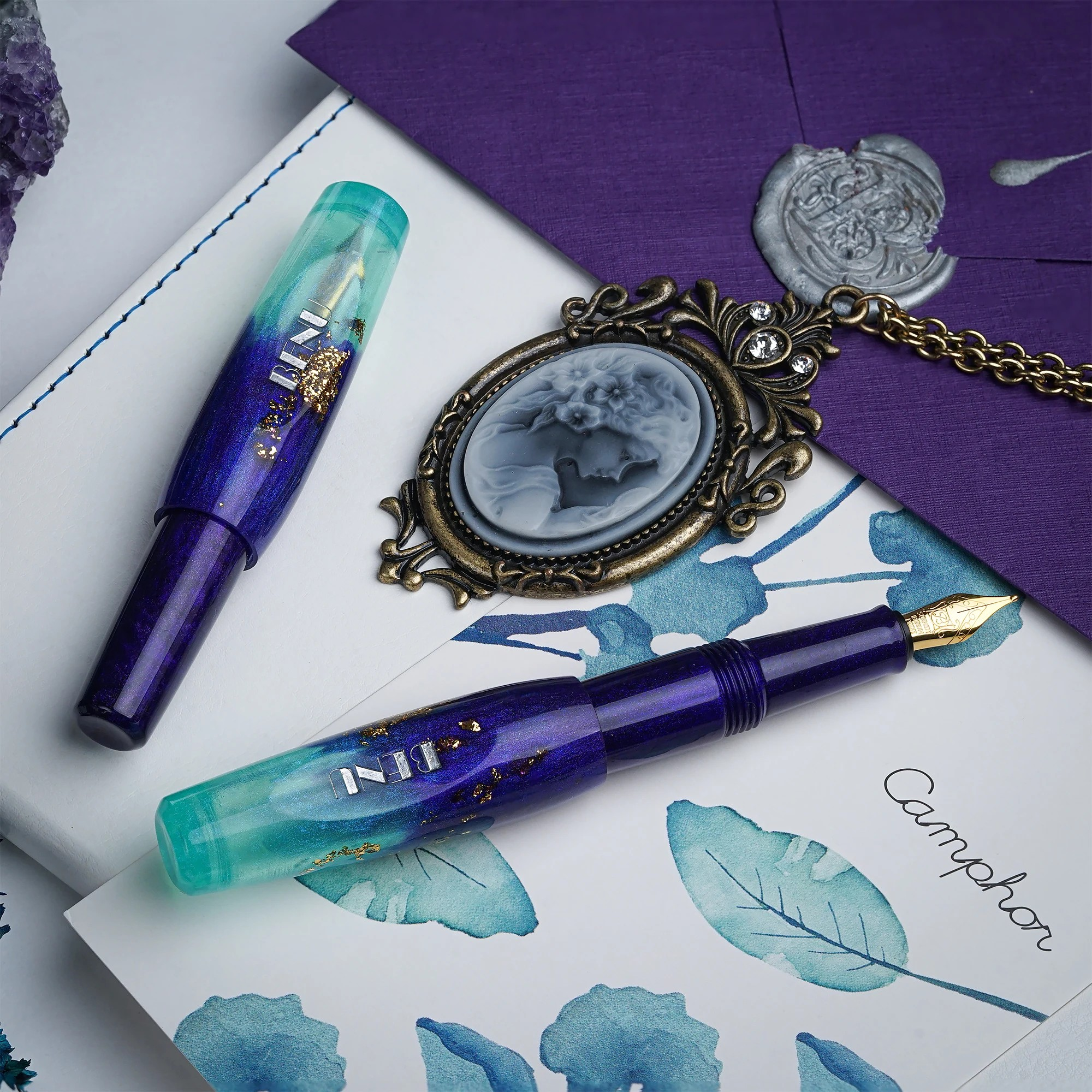 Benu Pixie Model Limited Edition Dolma Kalem – M UÇ- Twilight Lagoon