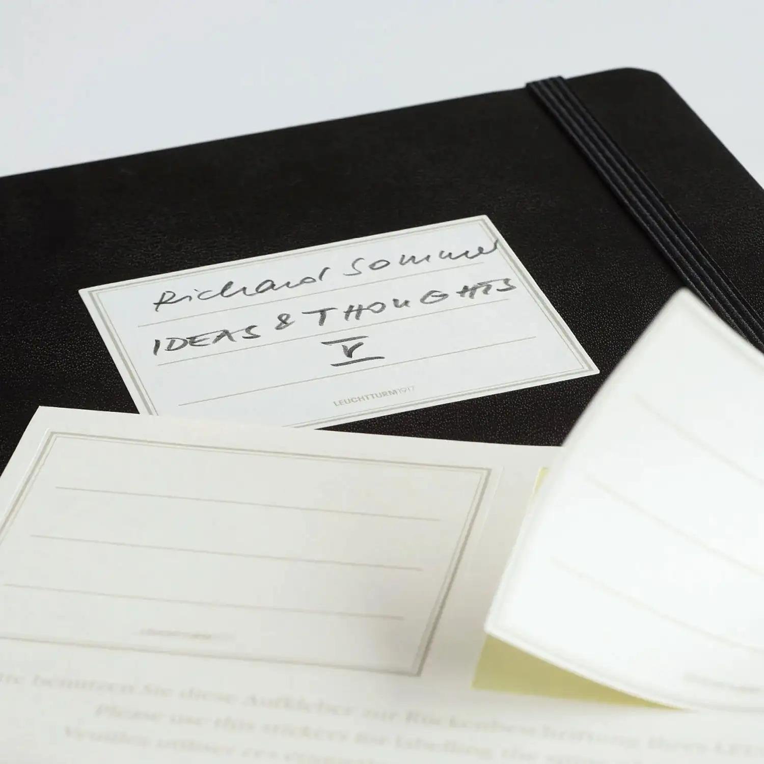 Leuchtturm1917 Master Classic (A4+), Sert Kapak, 235 numaralandırılmış Çizgili Sayfa, Black, 327150