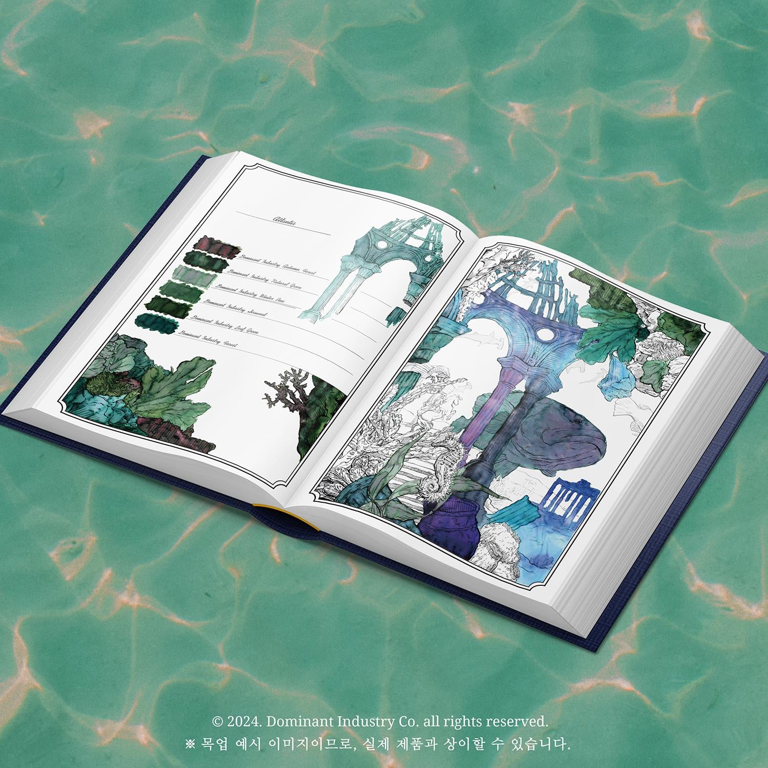 Dominant Industry Mürekkep Arşivleme Kitabı A Log of Atlantis