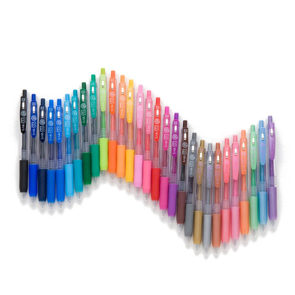 Zebra Sarasa Clip Jel Kalem 0.7 mm 20'li Set