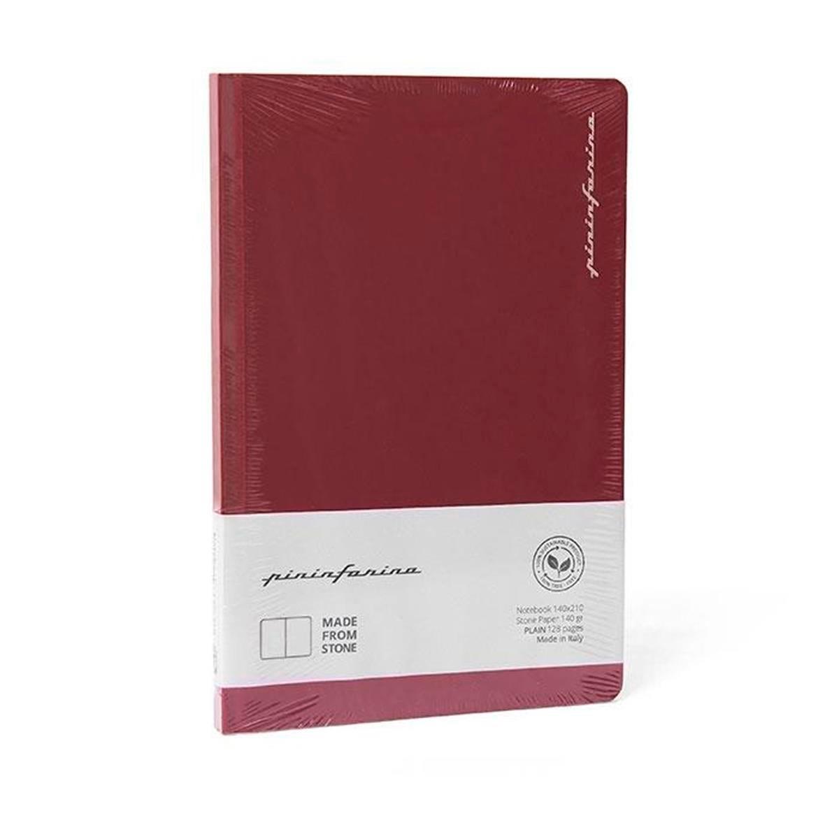Pininfarina Stone Paper Defter Düz Kırmızı PNF1421PLRE