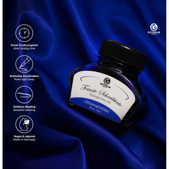 Octopus Fluids Ultramarin Blue Mürekkep 30 ml