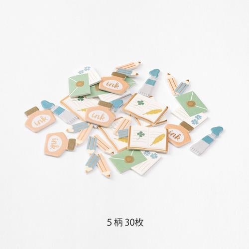 Midori sticker seal PCM decoration stationery patern 