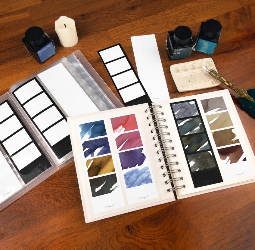 Wearingeul Four Photos Mürekkep Deneme Kağıdı Beyaz Çerçeve
