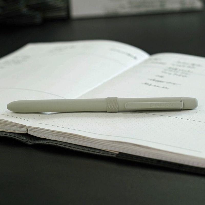 Penco 3 in 1 Multi Pen & Pencil Silver