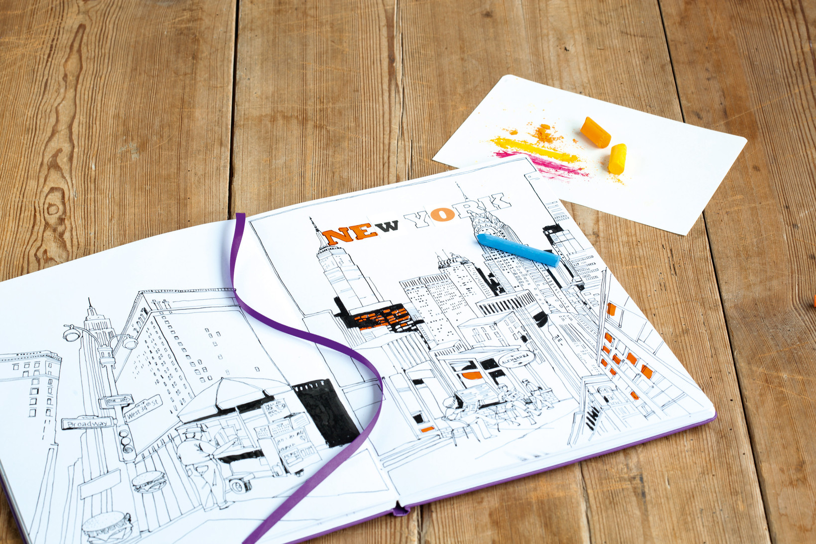 Leuchtturm1917 Sketchbook  Eskiz Defteri Master (A4+), Sert Kapak 112 Beyaz Sayfa (150 Gr), Lemon 362356