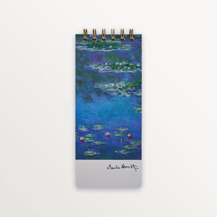 EPISODE GALLERY MONET WATER LILIES TALL CHUNKY NOTEBOOK