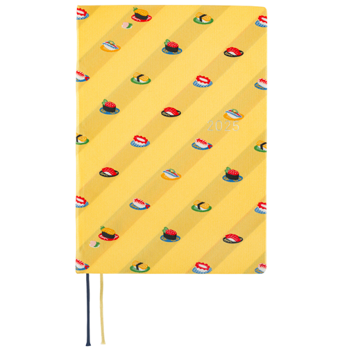 Hobonichi Hon A5 2025 Japanese Version Bow & Tie: Sushi Ajanda/Planner