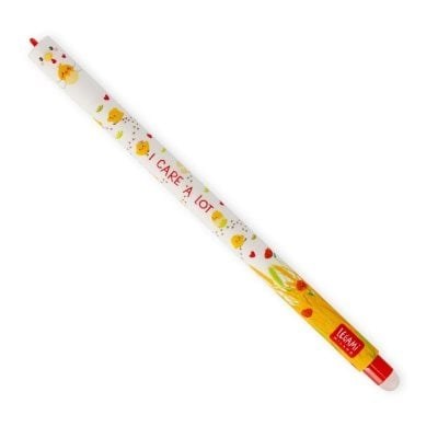 Legami Silinebilir Jel Kalem - Hen Civciv 0.7 mm (Kırmızı Mürekkep)