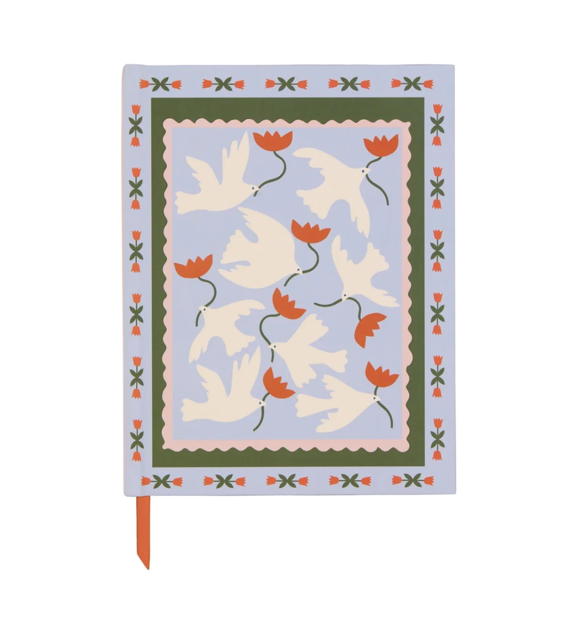 DesignWorks Ink A Dopo Çizgili Defter  Flower
