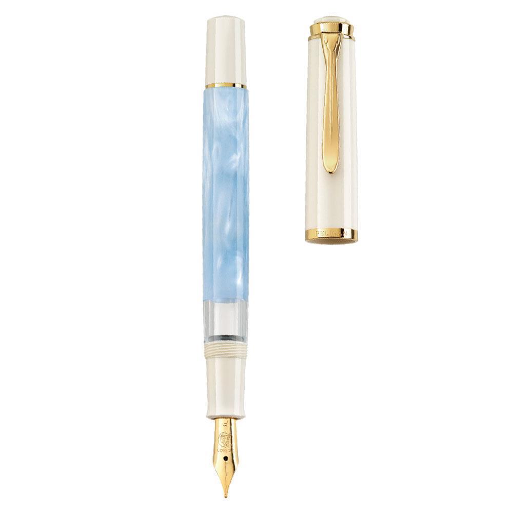 Pelikan Classic M200 Special Edition Dolma Kalem Pastel Blue F Uç 