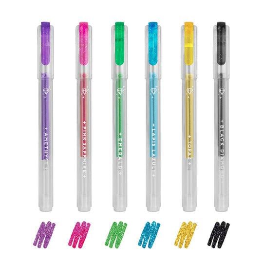 Legami Mini Glitter 6'lı Simli Jel Kalem Seti
