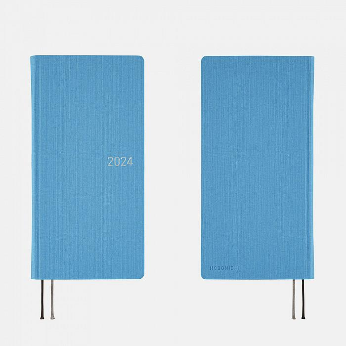 Hobonichi Techo Weeks Mega Japanese Version 2024 Jan. Start Celeste Blue