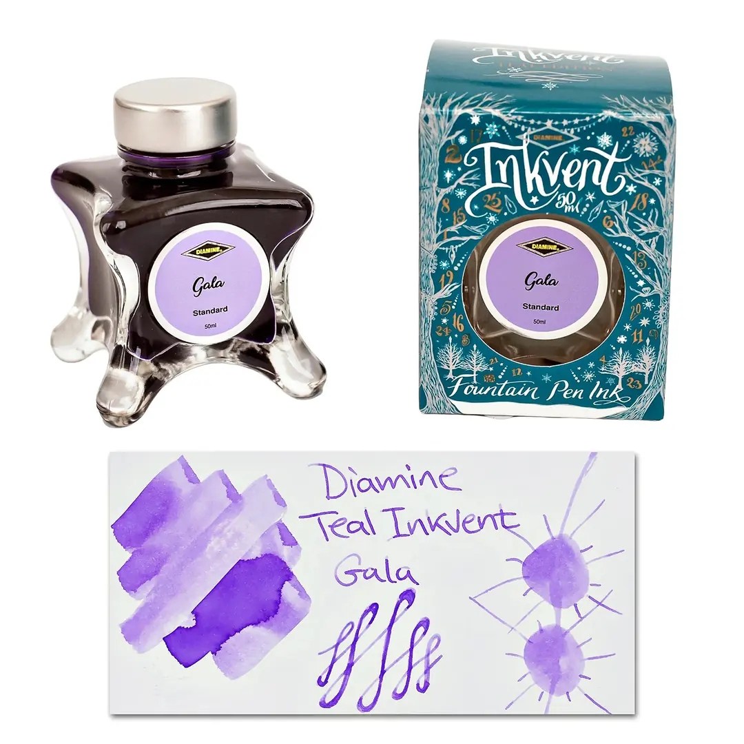 Diamine Inkvent Teal Calender Gala Standard Mürekkep