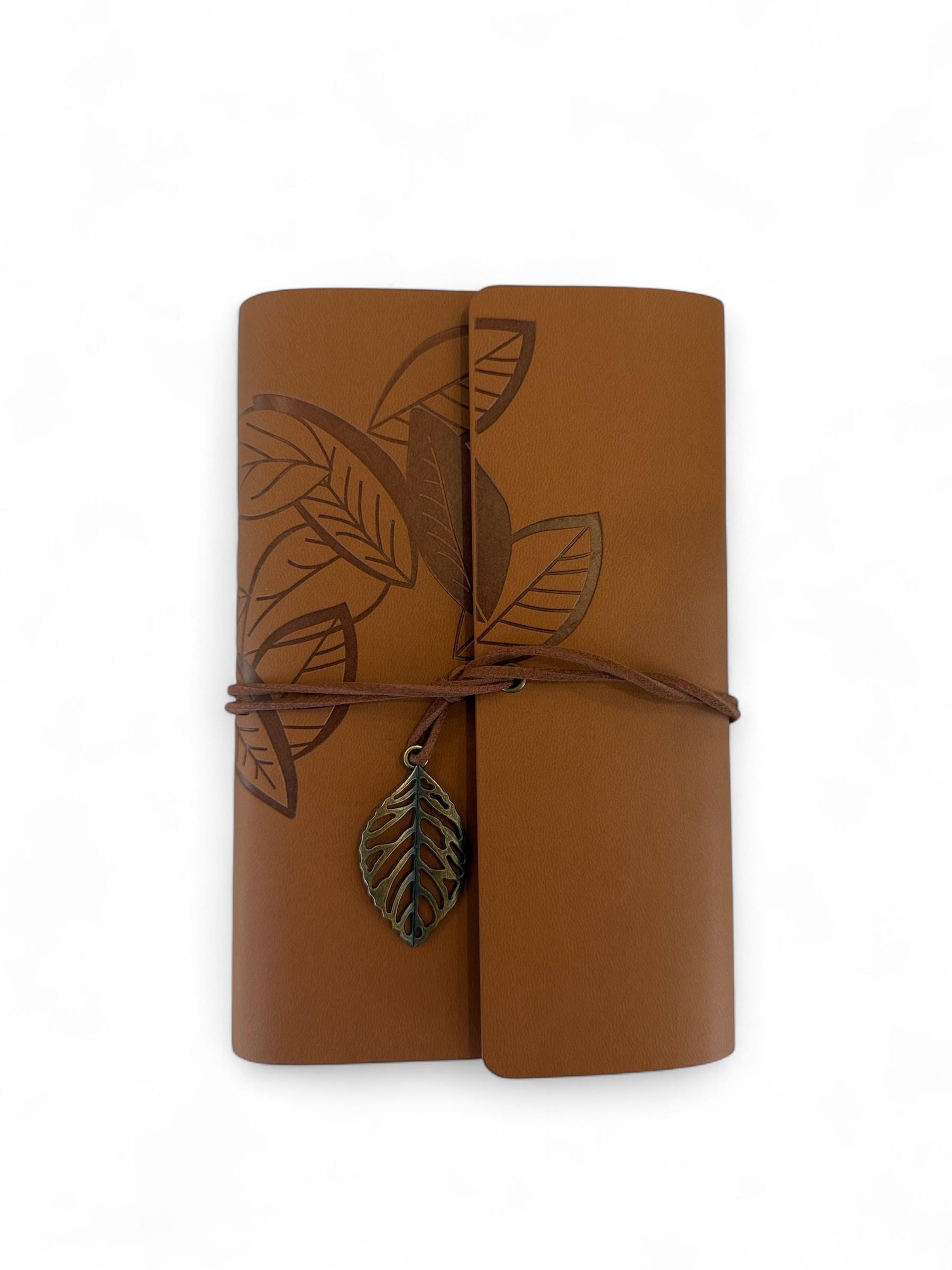 Nova Crafts Kahverengi Deri Ajanda | Defter 