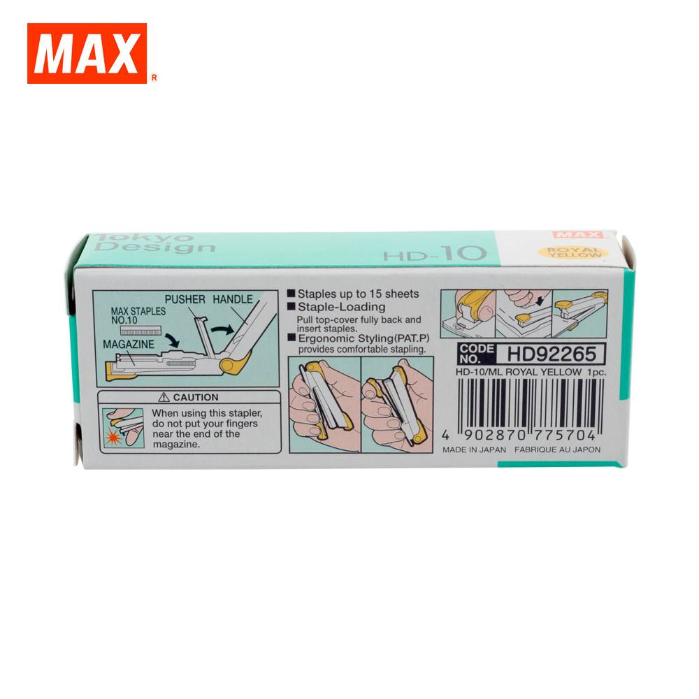 Max HD-10 Zımba - Royal Yellow 