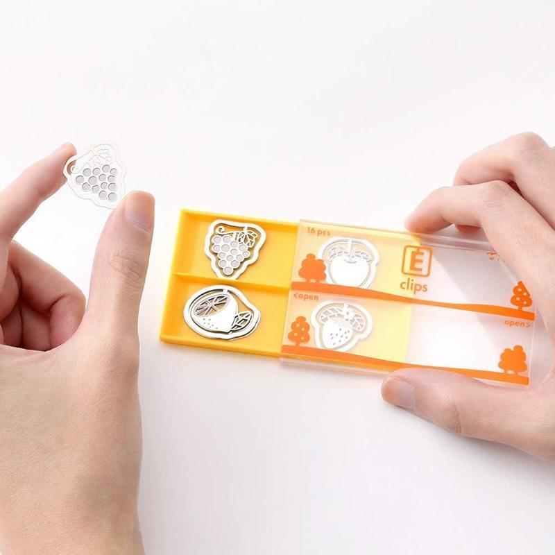 Midori Stainless Steel Bookmark -Fruits  Kitap Ayracı