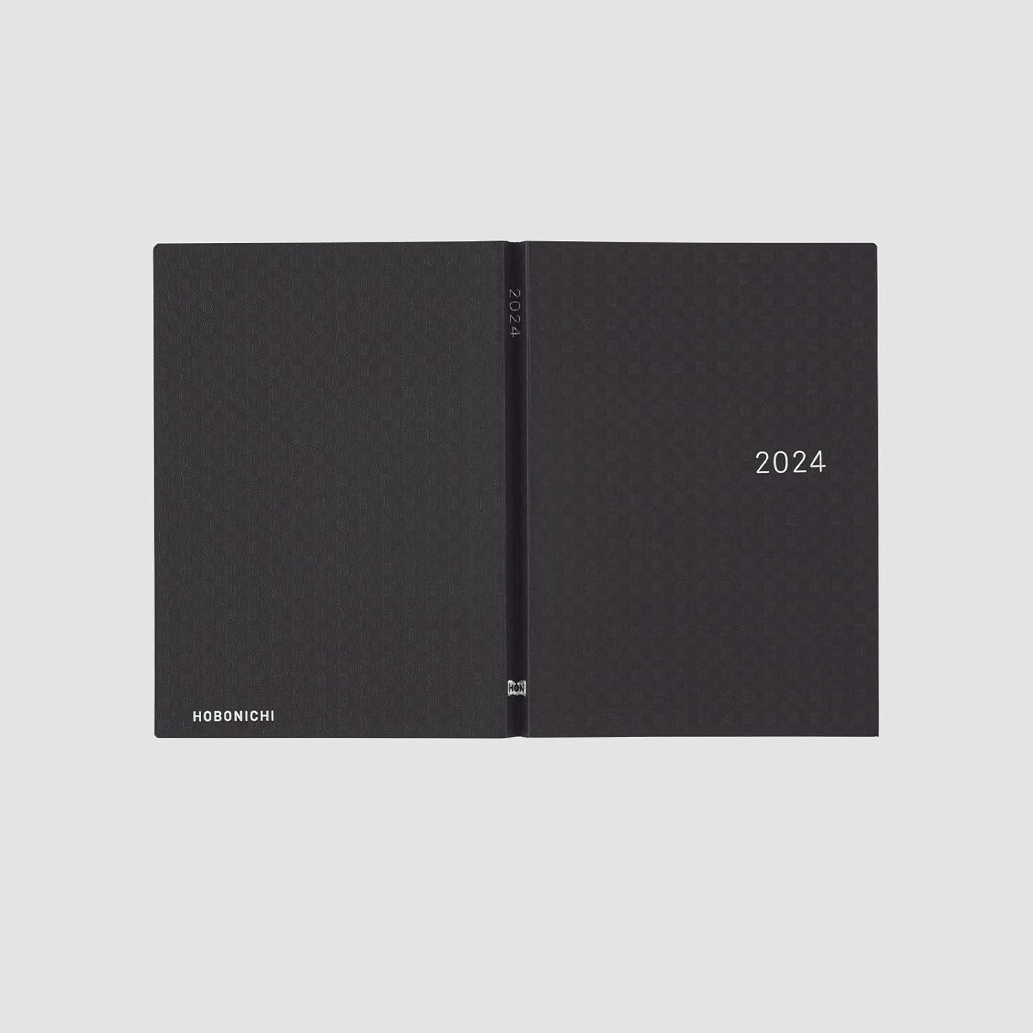 Hobonichi Techo HON A6 Japanese Edition 2024 Black