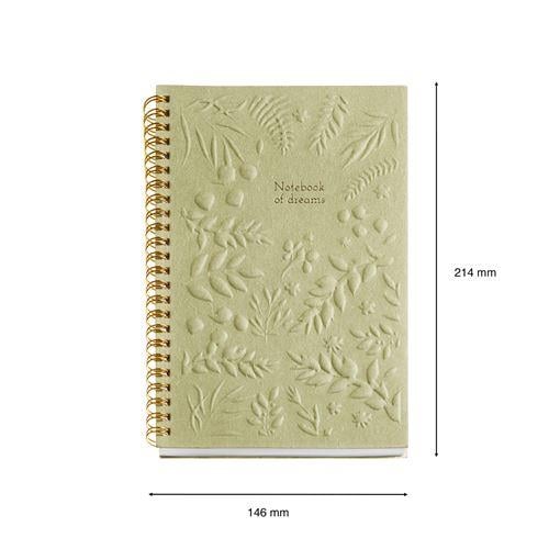 Miquelrius A5 Botanica Mallorca - Notebook of Dreams Çizgili Defter