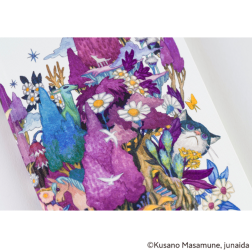 Hobonichi Techo Weeks 2025 Masamune Kusano x junaida: Through the Purple Night