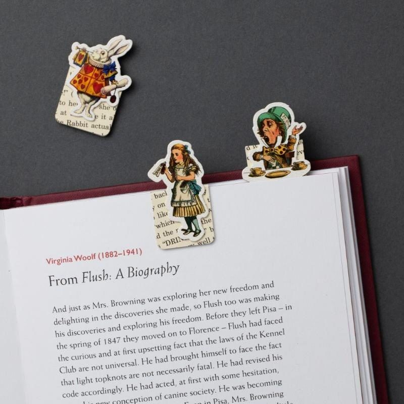 İf Mini Marks Manyetik Mini Kitap Ayracı 3'lü Alice in the Wonderland 