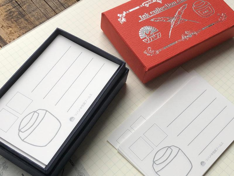 Tsubame Note Ink Collection Mürekkep Deneme Kart Seti Navy 