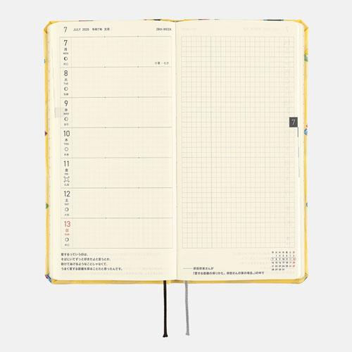 Hobonichi Techo  Weeks B6 Slim  Tie & Chief Snake Toy